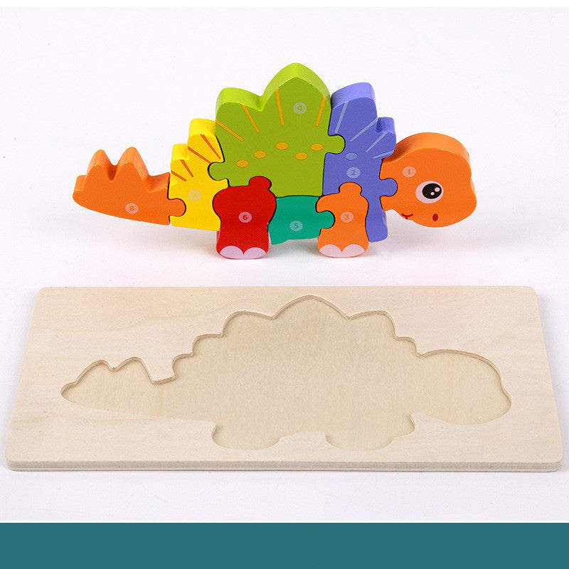 Dino Wooden Three-dimensional