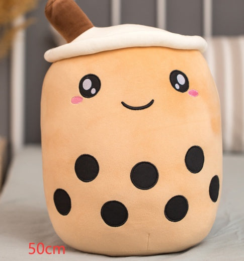 Stuffed Soft Strawberry Milk Tea Plush