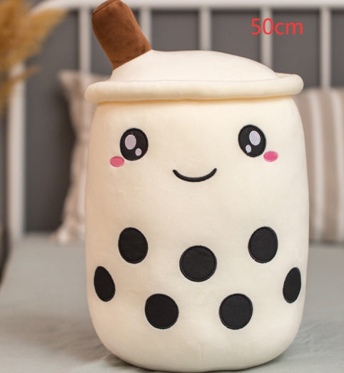 Stuffed Soft Strawberry Milk Tea Plush